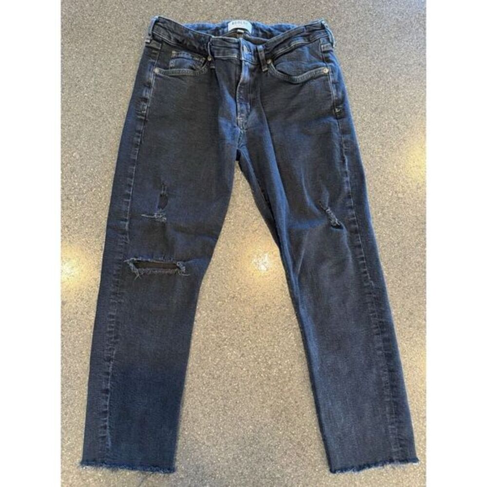 AGOLDE Distressed Denim Jeans Size 30 Dark Wash